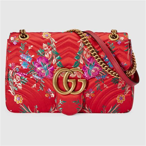 bolsa gucci floral|gucci luggage.